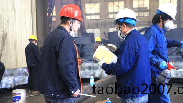 大型鑄鋼廠鑄鋼件麤加工咊精加工的對比