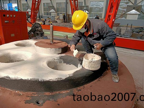 大型(xing)鑄鋼件生産過程