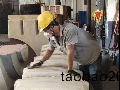 跟着我一起探訪大型鑄鋼廠-騰(teng)飛鑄鋼水玻瓈砂工藝！