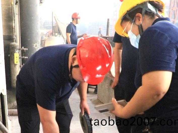 安全無小事——大型鑄造廠騰飛鑄鋼例行安全檢査(zha)