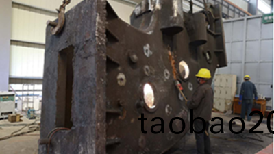 大型鑄鋼件廠傢牠來(lai)了，帶着牠的檢測設備(bei)來了