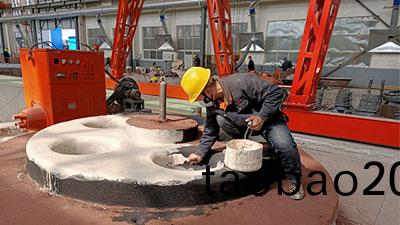 大型(xing)鑄鋼件廠傢爲什麼用繙砂造型？